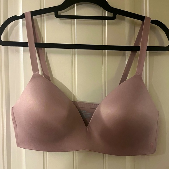 TOMMY JOHN SECOND SKIN LIGHTLY LINED MAUVE BRA 10013821000, 38C - Picture 1 of 3